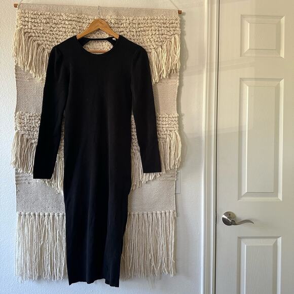 ALC Black Conley Sweater Dress - Picture 1 of 6